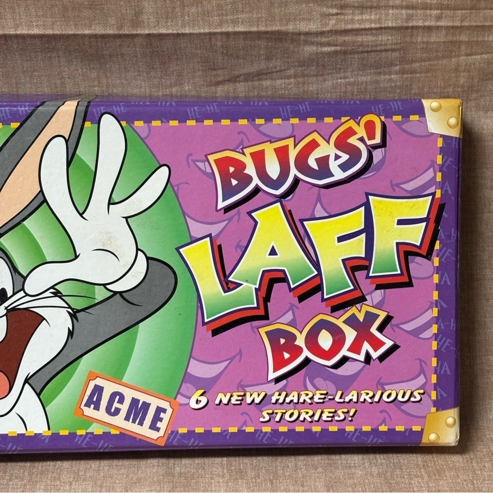 Vintage Looney Tunes Bugs Laff Box Set 6 In Box Warner Bros Kids Books - Picture 4 of 5